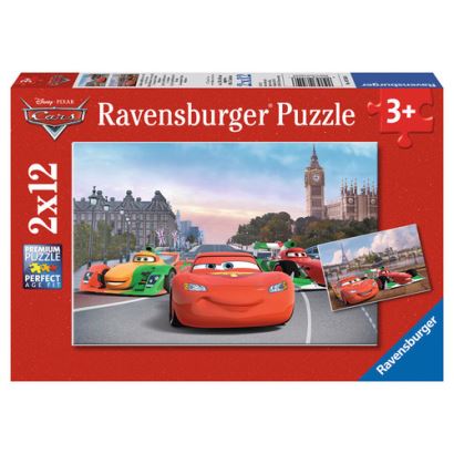 Ravensburger Wd Cars 2X12 Parça Çocuk Puzzle