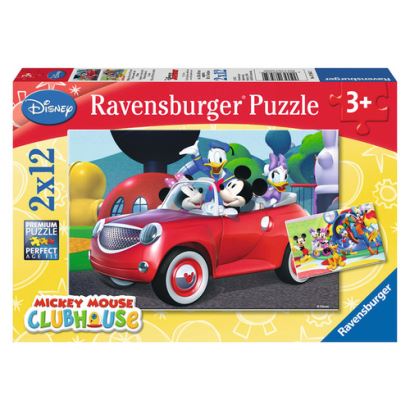 Ravensburger Wd Mickey 2X12 Parça Çocuk Puzzle