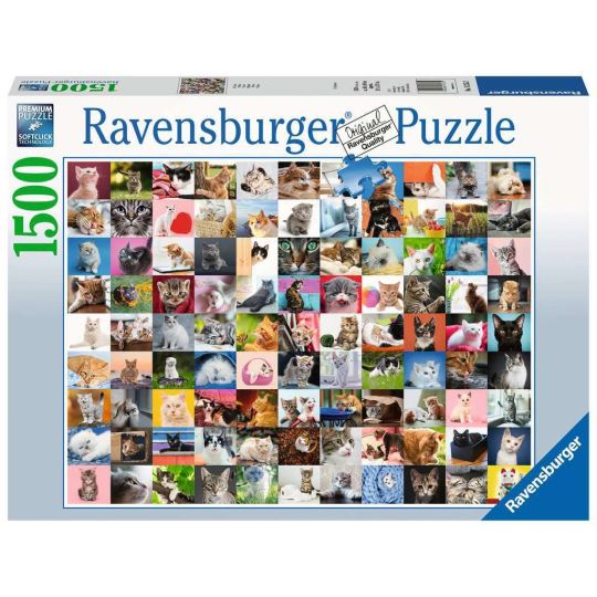 Ravensburger 99 Kedi 1500 Parça Yetişkin Puzzle