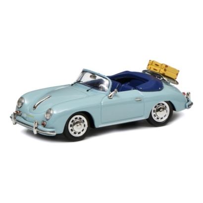 Shuco Porsche 356 A Cabrio,bl. 1:43