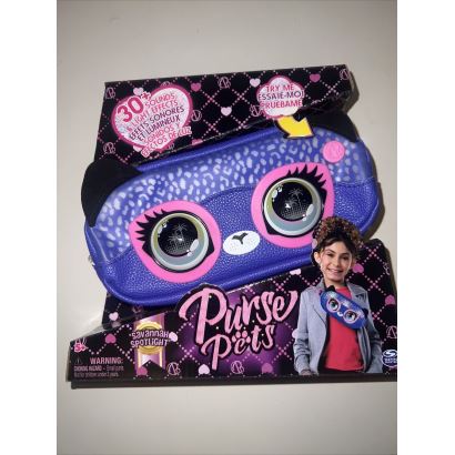 Purse Pets Savannah Spotlight Işıklı Çanta Çita