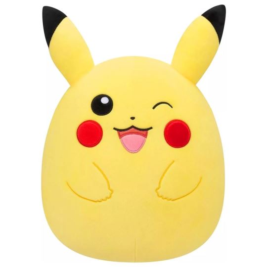 Squishmallows Pokemon Serisi - Pikachu Göz Kırpan 50 Cm
