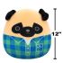 Squishmallows Pug Prince 30 Cm