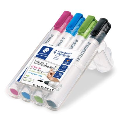 Staedtler Lumocolor Beyaz Tahta Kalemi Seti 4 Renk Pastel