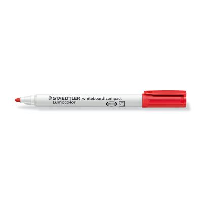 Staedtler Lumocolor Compact Beyaz Tahta Kalemi Kırmızı