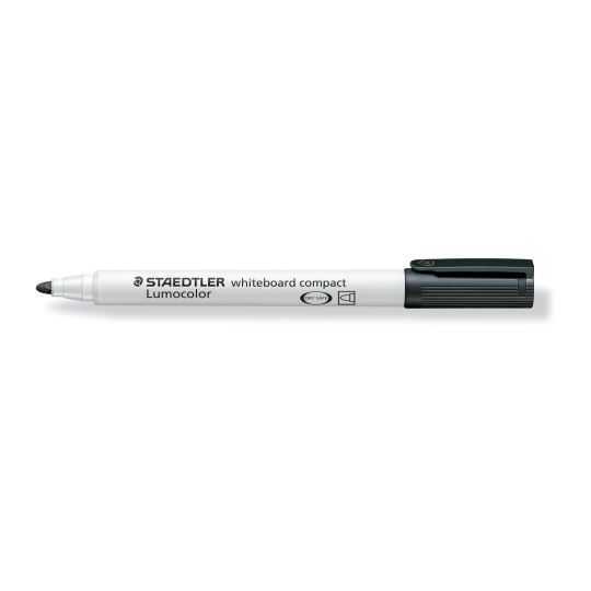 Staedtler Lumocolor Compact Beyaz Tahta Kalemi Siyah