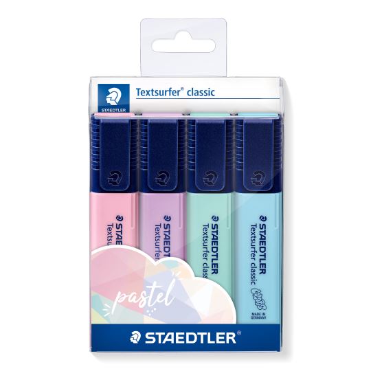 Staedtler Textsurfer Classıc Pastel Fosforlu Kalem 4'lü Set Soft