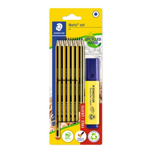 Staedtler Noris Special Pack Kalem Seti + Fosforlu Kalem