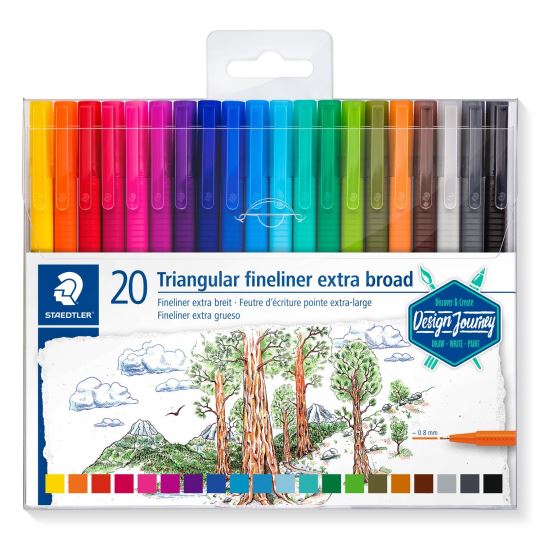 Staedtler  Broadliner 20'li