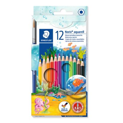 Staedtler Noris Kuru Sulu boya 12 Renk