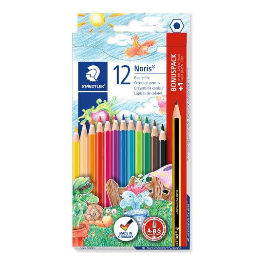 Staedtler Noris Club Kalem Boya 12 Renk Hediyeli Paket