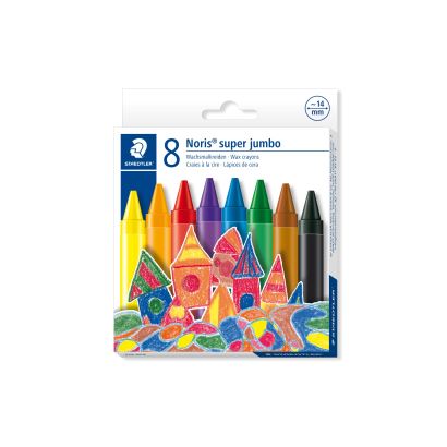 Staedtler Noris Super Jumbo Yağlı Krayon 8 Renk