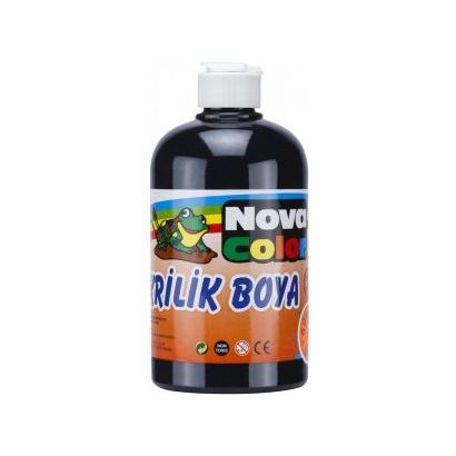 Nova Color Akrilik Boya 500ML Siyah