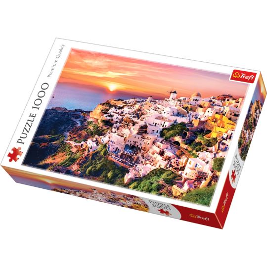 Trefl Sunset Over Santorini 1000 Parça Puzzle