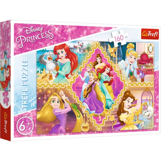 Trefl Princesses Adventures / Disney Princess 160 Parça Puzzle