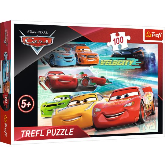 Trefl Race Heroes / Disney Cars 100 Parça Puzzle
