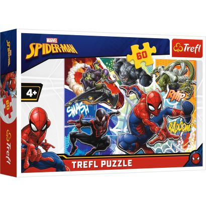 Trefl Brave Spiderman 60 Parça Puzzle
