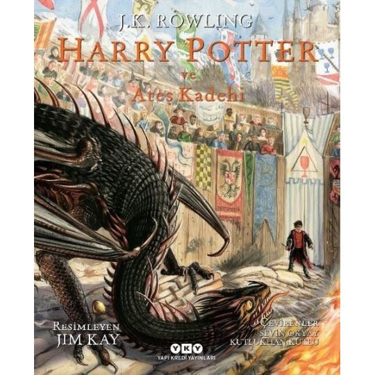 Harry Potter ve Ateş Kadehi Resimli Özel Baskı Ciltli