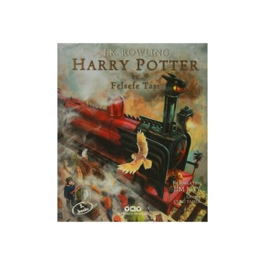 Harry Potter ve Felsefe Taşı Resimli Özel Baskı
