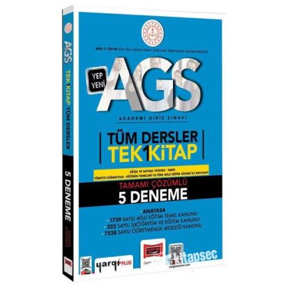 Ags 2025 Tek Kitap Tüm Dersler 5 Deneme