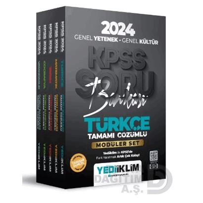 Yediiklim / Kpss 2024 Gy - Gk Modüler Soru Seti