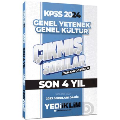 Yediiklim / Kpss 2024 Gy - Gk Son 4 Yıl Çık.sorular