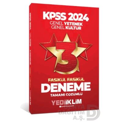 Yediiklim / Kpss 2024 Gy.gk Fasikül 3 Yıldız Deneme