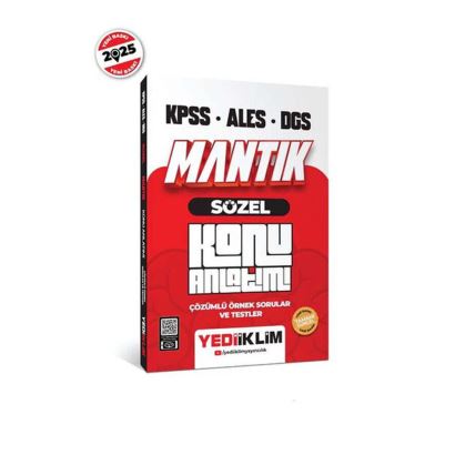 Yediiklim / Mantık Sözel Kpss Ales Dgs Konu Anlatımı