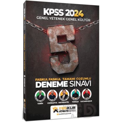 Yediiklim / Kpss 2024 5 Deneme Sınavı(g.yete.kül)