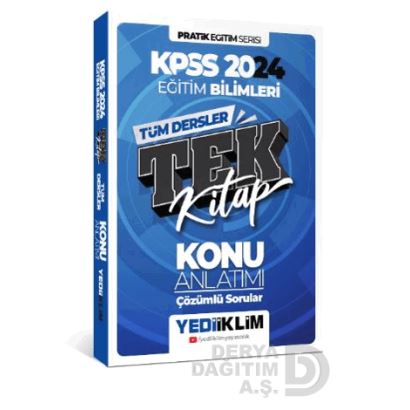Yediiklim / Kpss 2024 E.b.tüm Dersler Tek Kitap